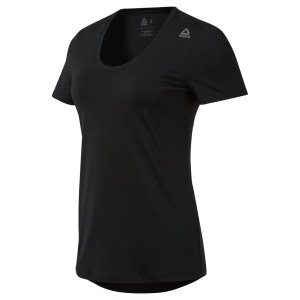 Reebok Workout Ready Speedwick T Shirt Damen - Schwarz - DE 648-YSJ